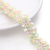 Polyester Lace Jewelry And Garment Accessories Handmade With Glass And Glaze Materials Braided Line Rope