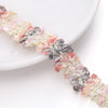 Polyester Lace Jewelry And Garment Accessories Handmade With Glass And Glaze Materials Braided Line Rope
