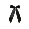 Polyester Ribbon Bow Hairpin Handmade Duckbill Clip Headwear For Women