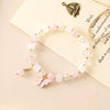 Popcorn Crack Beads Glass Glaze Handmade Geometry Insects Style Crystal Bracelet For Couple And Women