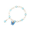 Popcorn Crack Beads Glass Glaze Handmade Geometry Insects Style Crystal Bracelet For Couple And Women