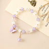 Popcorn Crack Beads Glass Glaze Handmade Geometry Insects Style Crystal Bracelet For Couple And Women