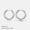 Popular Allmatch Geometric Electroplated Stainless Steel Earrings For Women