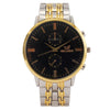 Popular Fashion Simple Men's Metal Quartz Watch With Mineral Strengthened Glass Mirror And Stainless Steel Clasp