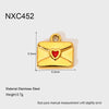 Popular Handmade Diy Stainless Steel 18K Goldplated Heartshaped Eiffel Tower Pendant Jewelry Accessories For Women
