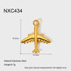 Popular Handmade Diy Stainless Steel 18K Goldplated Heartshaped Eiffel Tower Pendant Jewelry Accessories For Women