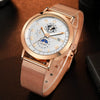 Popular New Fashion Men's Watch Stainless Steel Belt Round Dial Business Style