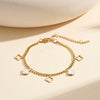 Popular Niche Original Design Geometric Stainless Steel Electroplated Bracelet For Women