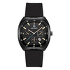 Popular Skinfriendly Silicone Strap Alloy Case Quartz Sports Watch With Mineral Reinforced Glass Mirror And Barrel Shape Dial For Women