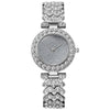 Popular Starry Full Diamond Bracelet Women's Quartz Watch Alloy Stainless Steel Round