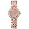 Popular Starry Full Diamond Bracelet Women's Quartz Watch Alloy Stainless Steel Round