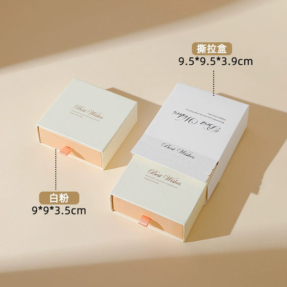 Popular Tearoff Jewelry Storage Packaging Box Made Of Paper And Cardboard