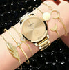 Popular Women's Alloy Fashion Quartz Wristwatch With Round Dial