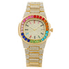 Popular Women's Alloy Square Dial Diamond Watch