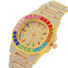 Popular Women's Alloy Square Dial Diamond Watch