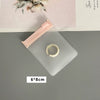 Portable Eva Jewelry Bag Storage Pack With Zipper Buckle For Earrings And Bracelet Thickened No Yellowing No Hardening Dustproof Finishing