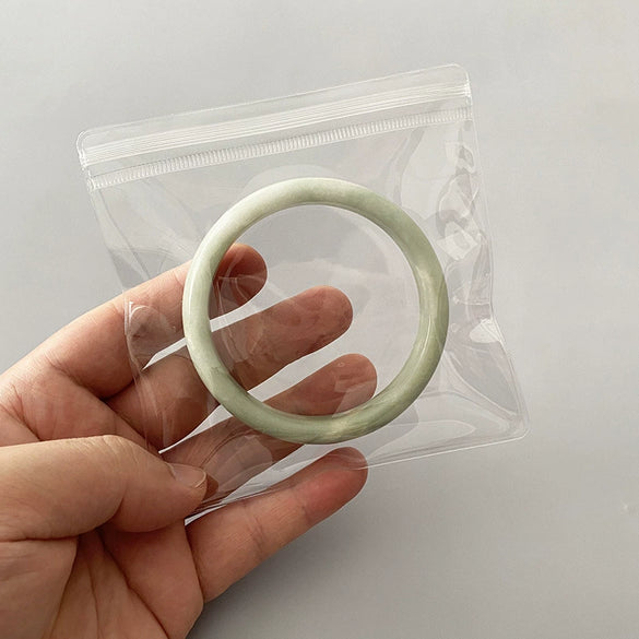 Portable Small Jewelry Earrings And Bracelet Storage Transparent Plastic Pvc Ziplock Sealed Bag