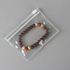 Portable Small Jewelry Earrings And Bracelet Storage Transparent Plastic Pvc Ziplock Sealed Bag
