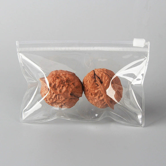 Portable Small Jewelry Earrings And Bracelet Storage Transparent Plastic Pvc Ziplock Sealed Bag