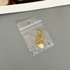 Portable Transparent Perforated Jewelry Earring And Necklace Hanging Storage Bag For Household Use