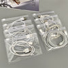 Portable Transparent Pvc Data Cable Storage Bag Charging Wire Organizer Zipper Bag With High Frequency Machine Finishing For Bedroom Desktop Drawer