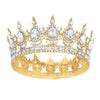 Princess Tiara Crystal Hair Accessories Zinc Alloy Alloy Electroplating Baroque Style