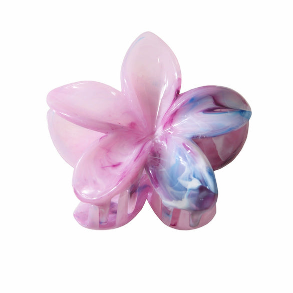 Ps Material Flower Style Baking Paint Grip Hair Clip