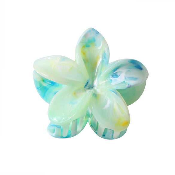 Ps Material Flower Style Baking Paint Grip Hair Clip