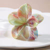 Ps Material Flower Style Baking Paint Grip Hair Clip