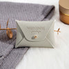 Pu Imitation Leather Jewelry Storage Bag For Ring And Necklace Packaging