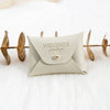 Pu Imitation Leather Jewelry Storage Bag For Ring And Necklace Packaging