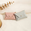 Pu Imitation Leather Jewelry Storage Bag For Ring And Necklace Packaging