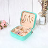 Pu Jewelry Storage Box For Rings Necklaces Earrings In Ins Style
