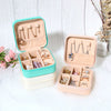 Pu Jewelry Storage Box For Rings Necklaces Earrings In Ins Style