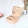 Pu Jewelry Storage Box For Rings Necklaces Earrings In Ins Style