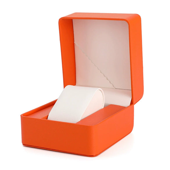 Pu Leather Flip Watch Box For Gift