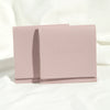Pu Leather Folding Bag For Earphone Jewelry Storage With Thermal Transfer Process