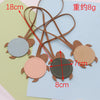 Pu Leather Turtle Pendant Modern And Minimalist Style For Bag Or Car Hanging