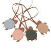 Pu Leather Turtle Pendant Modern And Minimalist Style For Bag Or Car Hanging