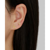 Puncture Earrings S925 Silver Constellation Pattern Electroplated Unisex