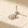 Puncture Earrings S925 Silver Constellation Pattern Electroplated Unisex