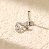 Puncture Earrings S925 Silver Constellation Pattern Electroplated Unisex