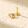 Puncture Earrings S925 Silver Constellation Pattern Electroplated Unisex