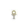 Puncture Jewelry Pendant Copper Stars Sun And Moon Clouds Universe Electroplated