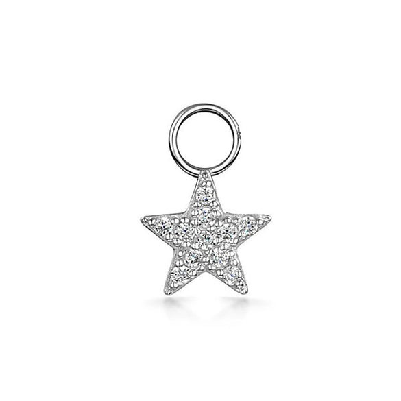 Puncture Jewelry Pendant Copper Stars Sun And Moon Clouds Universe Electroplated