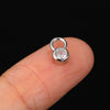 Puncture Jewelry Pendant Copper Stars Sun And Moon Clouds Universe Electroplated