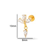 Puncture Jewelry Titanium Alloy Heart Shape Electroplated Pendant For Women