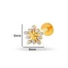 Puncture Jewelry Titanium Alloy Heart Shape Electroplated Pendant For Women