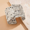 Punk Exaggerated Metal Hemp Alloy Bracelet With Electroplating For Female Hip Hop Style