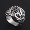 Punk Geometric Cross 304 Stainless Steel 18K Gold Plated Men'S Rings